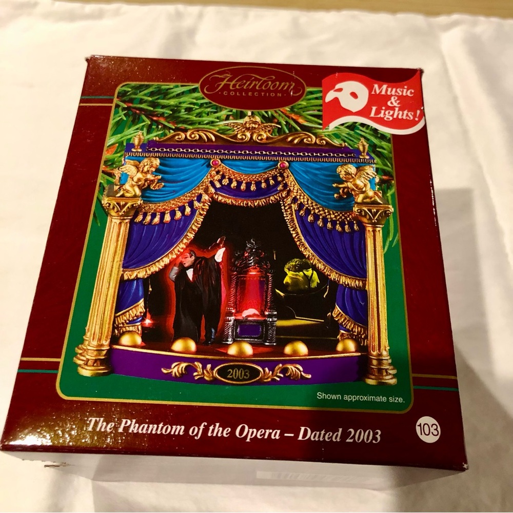 Heirloom Collection Phantom of the Opera 2003 Ornament
